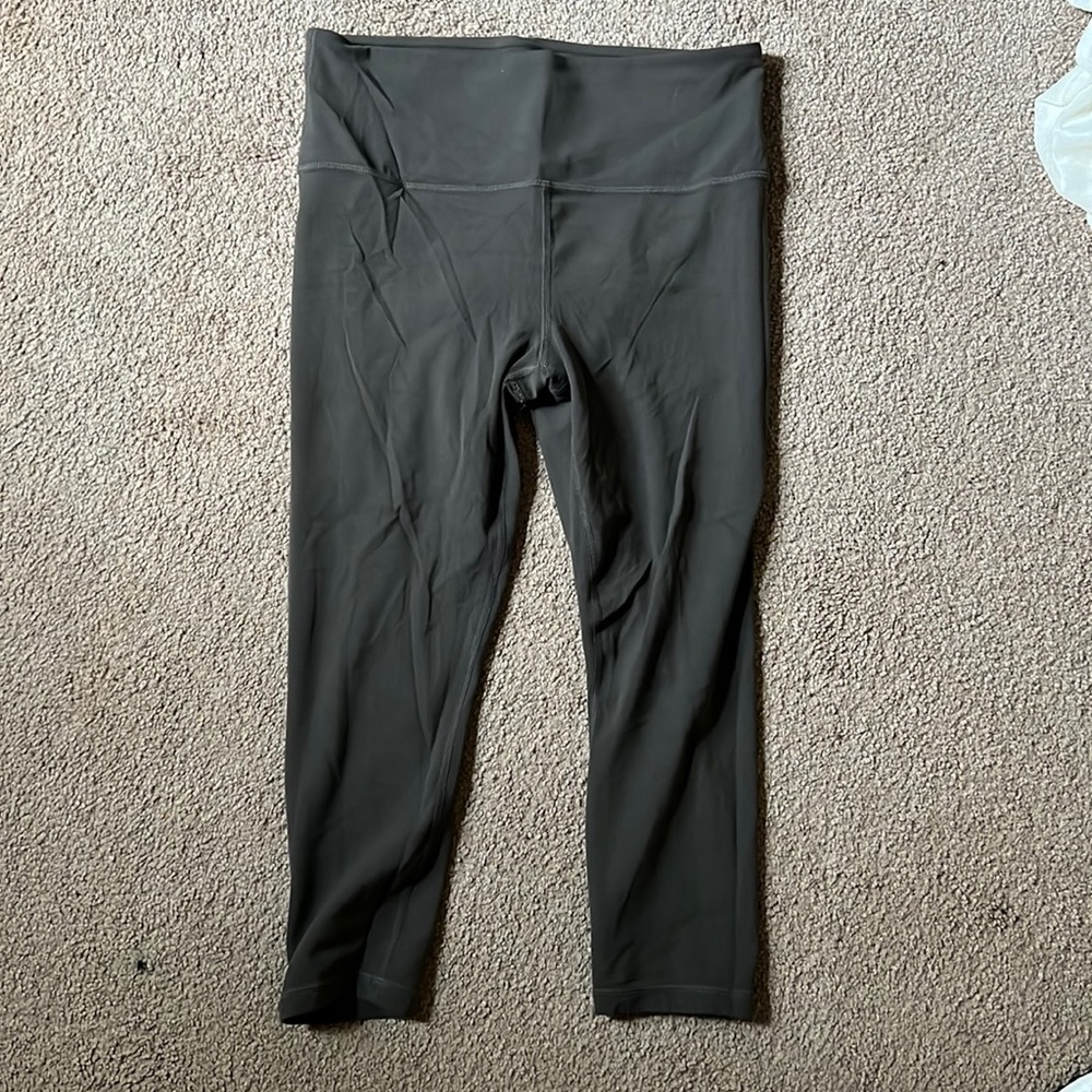 Elation grey athleta Capri leggings